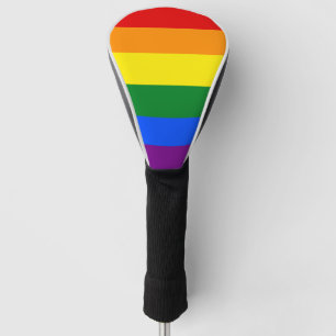 LGBT-Regenbogenstreifen Golf Headcover