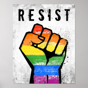 LGBT-Resistenz Poster