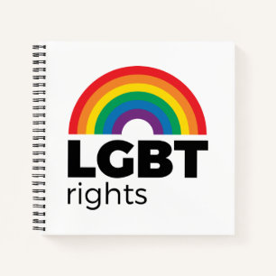 LGBT Rights Rainbow Notizbuch