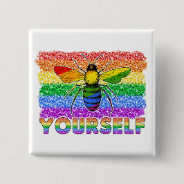 LGBT sein Sie selbst Button