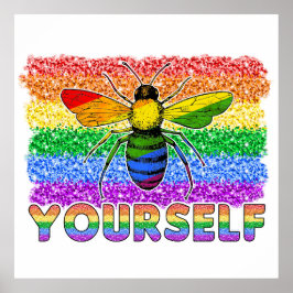 LGBT sein Sie selbst Poster