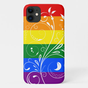 LGBT-Stolperflagge Vintag Blütenblüte Case-Mate iPhone Hülle