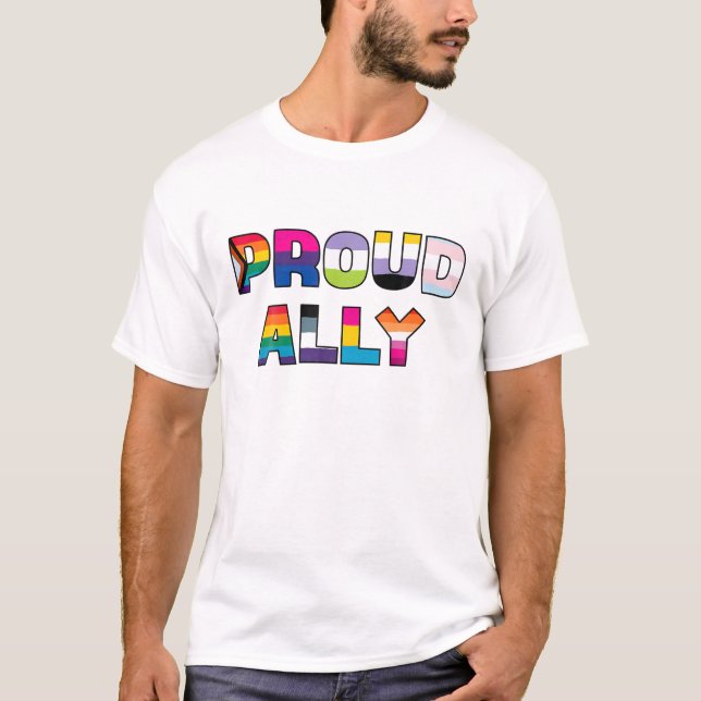 LGBT Stolz Alleinstolz auf LGBT-Alleinherrschaft T-Shirt (Vorderseite)