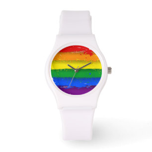 LGBT-Stolz Armbanduhr