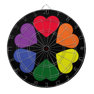 LGBT-Stolz Dartscheibe