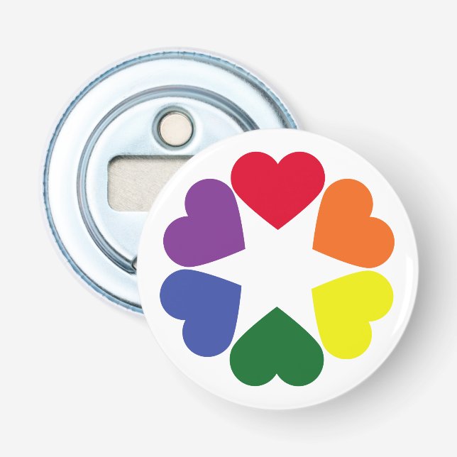 LGBT-Stolz Flaschenöffner (Vorderseite)