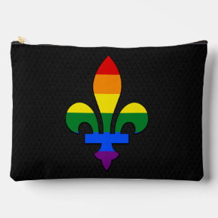 LGBT-Stolz fleur-de-lis Zubehörtasche