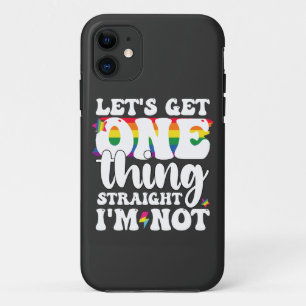 LGBT Stolz Gay Lasst Uns Eine Sache Klarstellen Ic Case-Mate iPhone Hülle