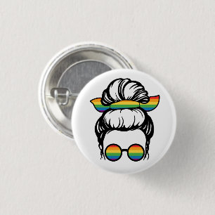 LGBT-stolz. Gay Liebe Button