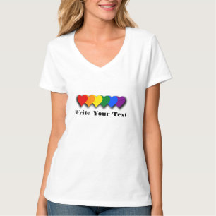LGBT Stolz-Gewohnheit T - Shirt