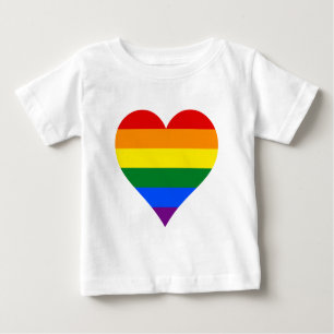 LGBT Stolz Herz T-Shir Baby T-shirt