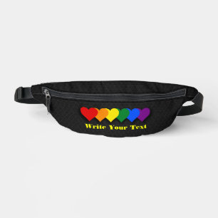 LGBT-Stolz-Herzen  Bauchtasche