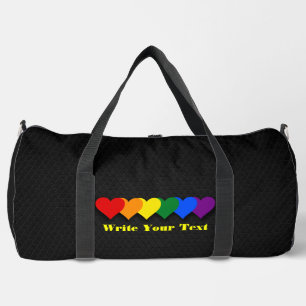 LGBT-Stolz-Herzen Duffle Bag