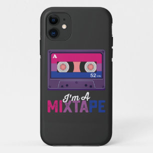 LGBT Stolz Ich Bin Eine Kassette Mixtape Bisexuell Case-Mate iPhone Hülle