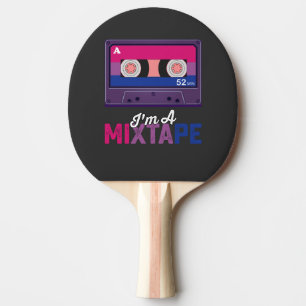 LGBT Stolz Ich Bin Eine Kassette Mixtape Bisexuell Tischtennis Schläger