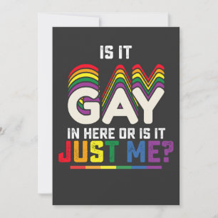 LGBT-Stolz ist hier schwul oder ist es nur ich Einladung