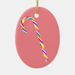 LGBT+ Stolz Keramik-Ornament in Form einer Zuckers Keramik Ornament