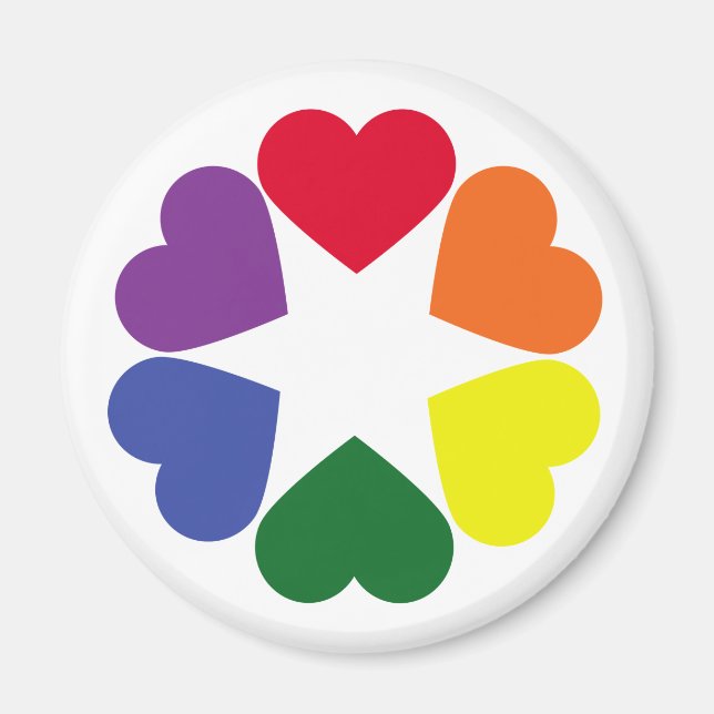 LGBT-Stolz Magnet (Vorne)