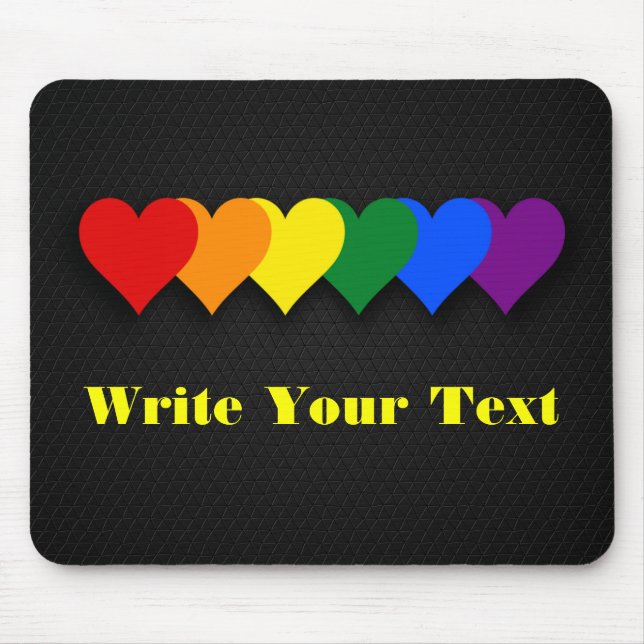LGBT-Stolz Mousepad (Vorne)