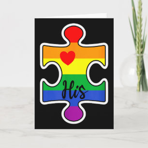 Lgbt Stolz Paar passendes Valentinstag Sein Schwul Karte