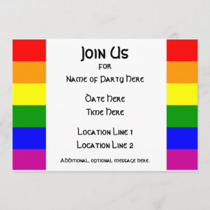 LGBT Stolz-Party Einladung #1