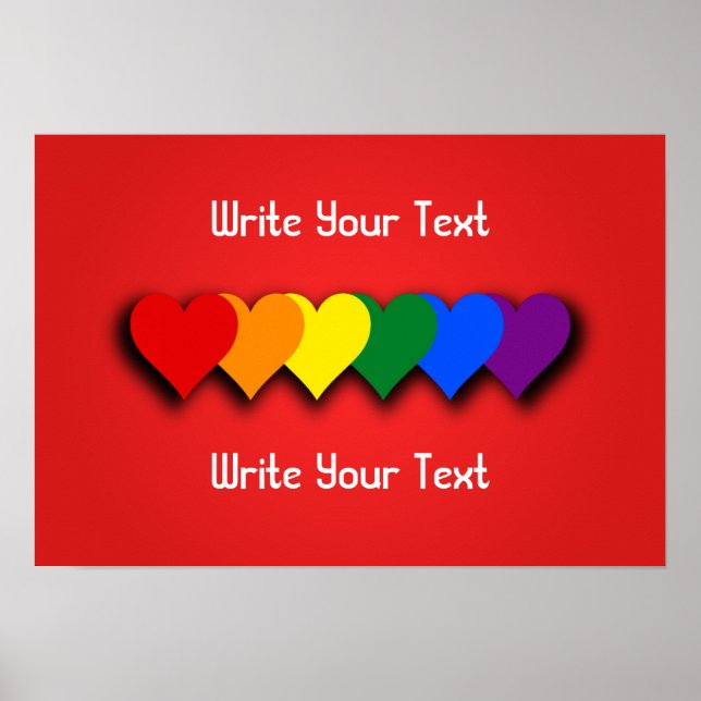 LGBT Stolz Poster (Vorne)
