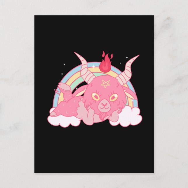 LGBT+Stolz. Rainbow-Liebe. Postkarte (Vorderseite)