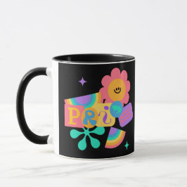LGBT+Stolz. Rainbow-Liebe. Sonnenblumen-Liebe. Tasse