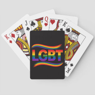 LGBT-Stolz-Regenbogen-Design Spielkarten