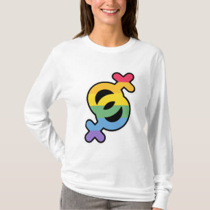 LGBT+Stolz. Regenbogen. T-Shirt