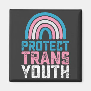 LGBT Stolz Schützt Trans Transgender Jugendliche K Magnet