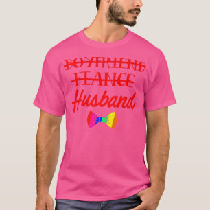 LGBT-Stolz Schwule Junggesellenparty Freund Verlob T-Shirt