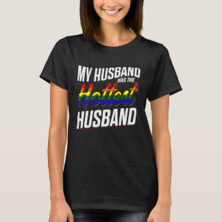 LGBT Stolz Schwule Junggesellenparty Heißester Ehe T-Shirt