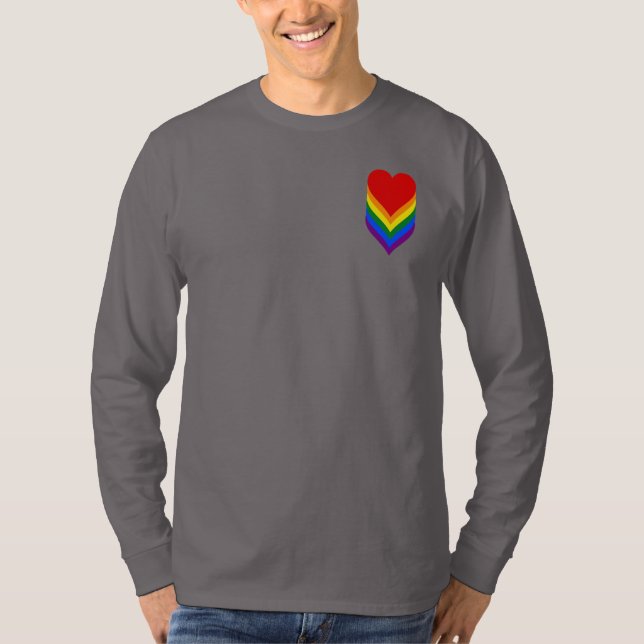 LGBT Stolz Shirt (Vorderseite)