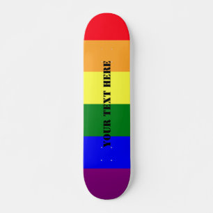 LGBT-Stolz Skateboard