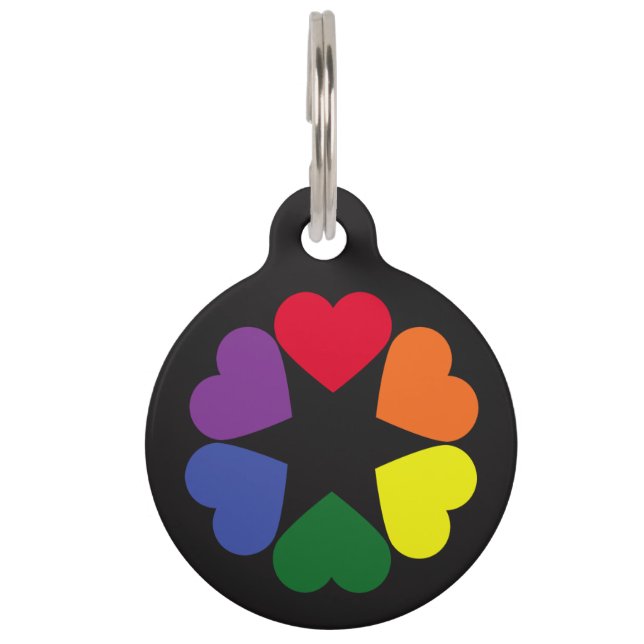 LGBT-Stolz Tiernamensmarke (Vorderseite)