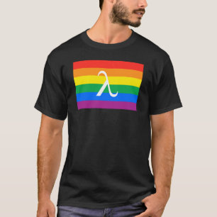 LGBT-Stolz und Aktivismus Lambda T-Shirt