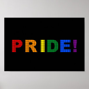 LGBT-Strichzeichen Poster