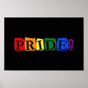 LGBT-Strichzeichen Poster