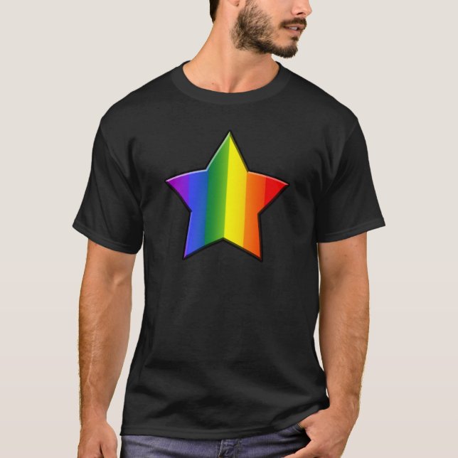 LGBT Superstern T-Shirt (Vorderseite)