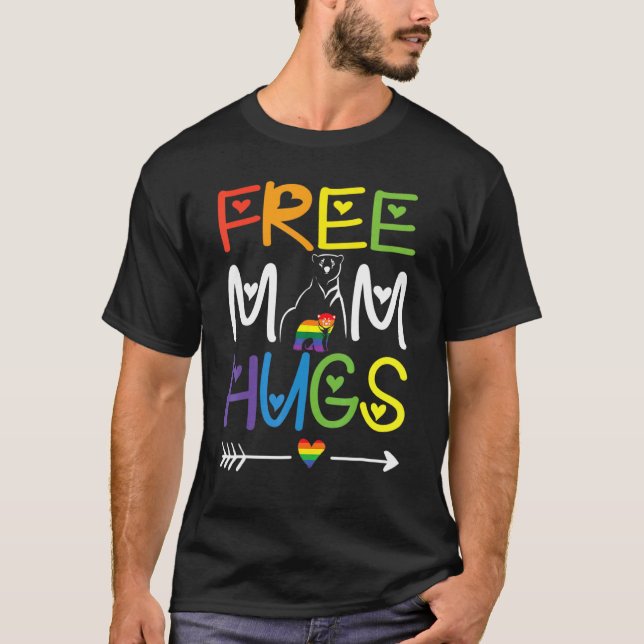 LGBT Support Idee Rainbow LGBT Pride Monat T-Shirt (Vorderseite)