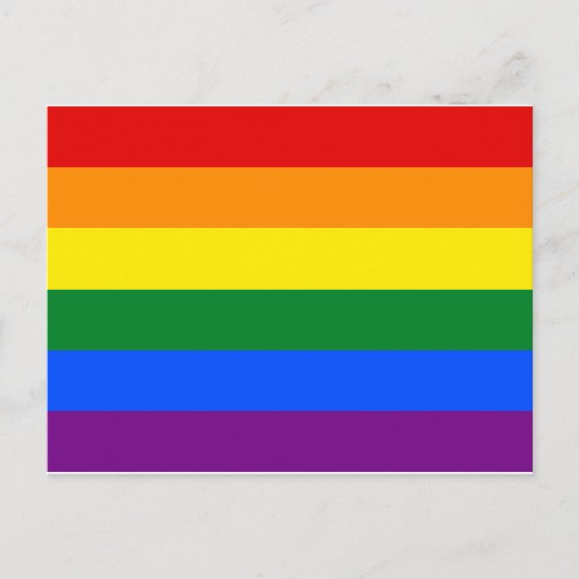 LGBT-Support Postkarte (Vorderseite)