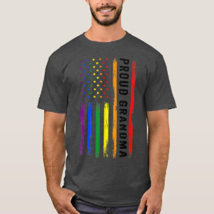 LGBT Support Proud Oma LGBT Flag Oma LGBT T-Shirt