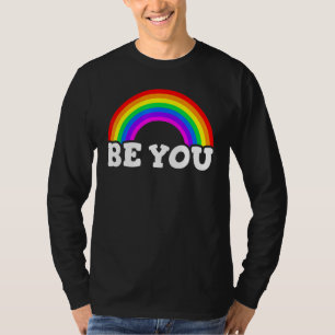 LGBT Support Rainbow Pride Sei du Gay Lesbian Tran T-Shirt