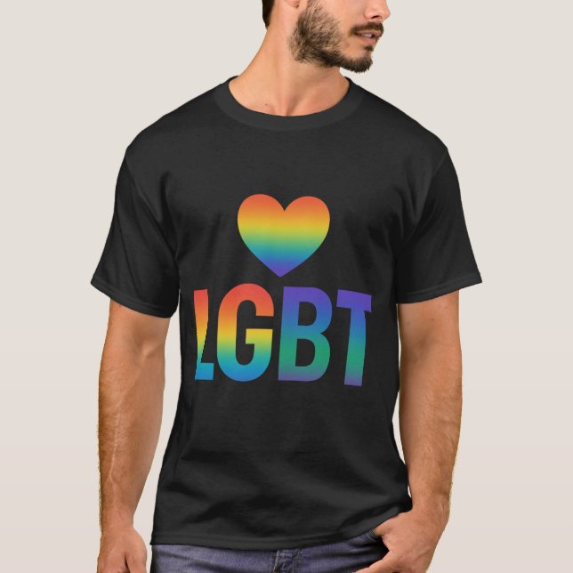 LGBT T - SHIRT DESIGN 🏳️ ‍ ❤️ (Vorderseite)