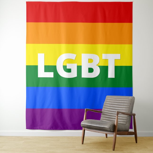 LGBT-Tapestry Wandteppich (Beispiel)