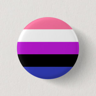 LGBT-Taste für das Genderfluid-Flag Button
