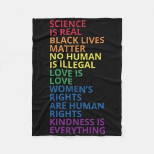 LGBT Unterstützer-Shirt Fleecedecke