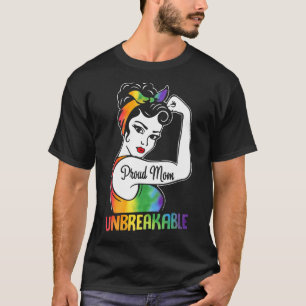 LGBT-Unterstützung für die Mama ohne Unterbrechung T-Shirt