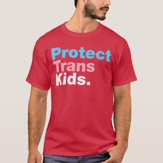 LGBT Unterstützung Protectrans Kind LGBT Pride vin T-Shirt